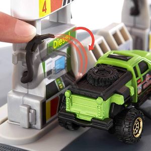 Matchbox  Prawdziwe Przygody Zestaw startowy Stacja benzynowa GVY82_GVY84 2