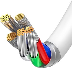 Kabel USB Baseus USB-C - Lightning 0.25 m Biały (CATLYS-02) 4