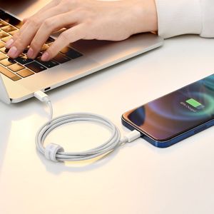 Kabel USB Baseus USB-C - Lightning 1.5 m Biały (CATLYS-B02) 8