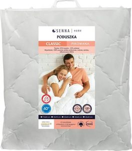 CLASSIC-PODUSZKA PIKOWANA BIAŁA 70X80 2