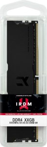 Pamięć GoodRam IRDM PRO Deep Black, DDR4, 16 GB, 3600MHz, CL18 (IRP-K3600D4V64L18/16G) 3