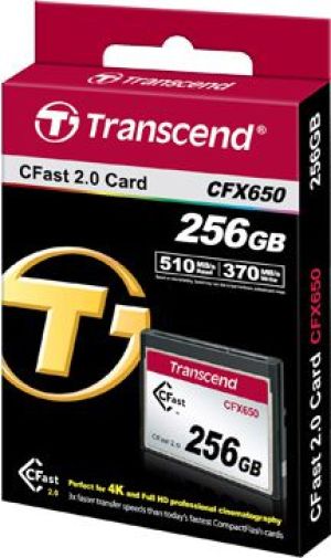 Karta Transcend CFX650 CFast 256 GB  (TS256GCFX650) 2