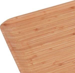 Excellent Houseware Talerz drewniany prostokątny taca patera 44x25 cm 3