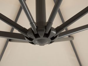 Beliani Parasol ogrodowy Ravenna jasnobeżowy 300 cm 6