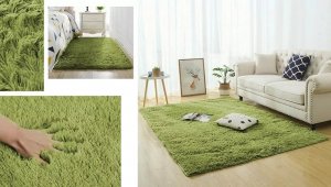 Strado Dywan pokojowy Shaggy 100x150 GreenGrass (Zielony) 14