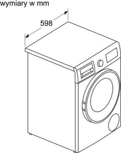 Pralko-suszarka Bosch WNA13401PL 3