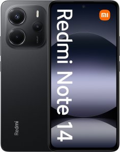 Smartfon Xiaomi Redmi Note 14 6/128GB Czarny (61645) + FlexibleGlass 2