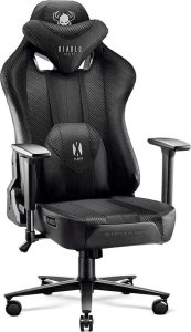 Fotel Diablo Chairs X-PLAYER 2.0 Normal Size Czarny + EGON 1100 Białe 110 cmx60 cm 13