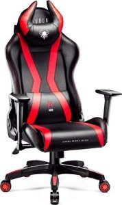 Fotel Diablo Chairs X-Horn XL 2.0 King Size + EGON 1100 Białe 110 cmx60 cm 2