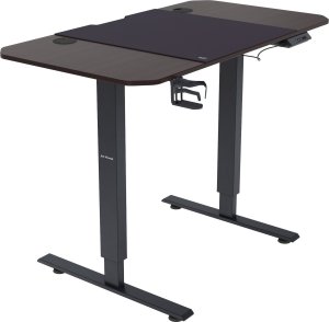 Fotel Diablo Chairs X-PLAYER 2.0 King Size Czarno-biały + EGON 1100 Orzechowe 110 cmx60 cm 21
