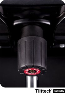 Fotel Diablo Chairs X-Horn 2.0 czarno-biały + EGON 1100 Orzechowe 110 cmx60 cm 11