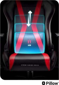 Fotel Diablo Chairs X-Horn XL 2.0 King Size + EGON 1100 Orzechowe 110 cmx60 cm 21