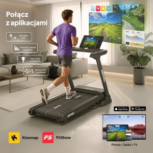Bieżnia Zipro Sigma + Butelka Zipro 1000 ml 13