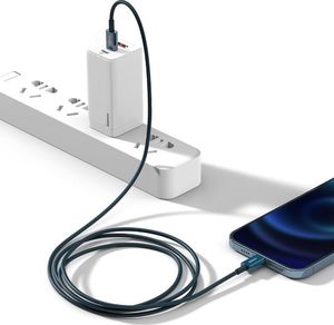 Kabel USB Baseus USB-C - Lightning 1 m Niebieski (BSU2665BLU) 11