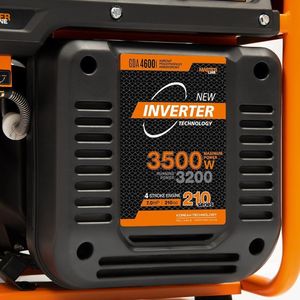 Agregat Daewoo GDA 4600i 3500 W 1-fazowy 5