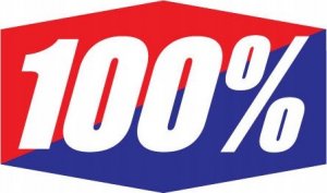 100% Gogle 100% STRATA 2 JUNIOR RED (Szyba Przezroczysta Anti-Fog, LT 88%-92%) (NEW) 2