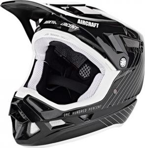 100% Kask rowerowy Aircraft Composite czarny r. XL 3