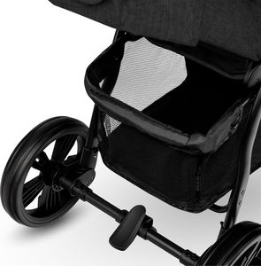 Wózek Lionelo Annet Plus wózek spacerowy / spacerówka na każdy teren • Black Carbon 17
