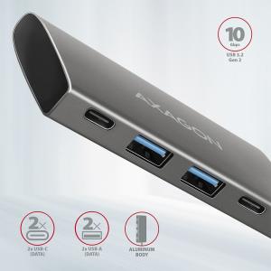 HUB USB Axagon 2x USB-C  + 2x USB-A 3.2 Gen2 (HMC-4G2) 2