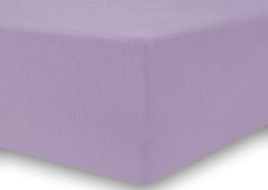 Decoking Prześcieradło Bawełniane Amber Lavenderfioletowyple 100-120x200+30 2