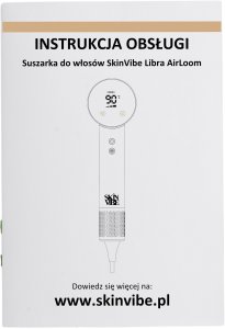 Suszarka SkinVibe SkinVibe Libra AirLoom (SV-002BK) + SkinVibe PonyGadget - Guma do włosów, czarna, XL (SV-006BK) 5