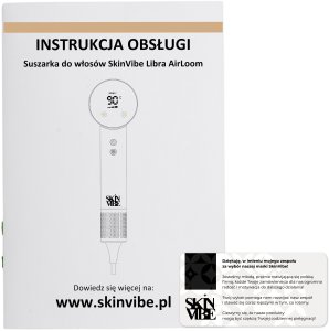 Suszarka SkinVibe SkinVibe Libra AirLoom (SV-002BK) + SkinVibe Astra SteamPlasma Silver 3