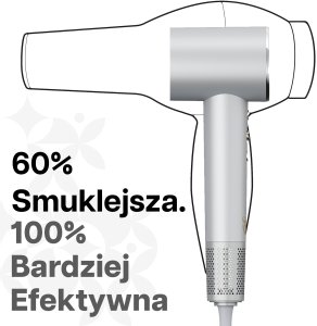 Suszarka SkinVibe SkinVibe Aurea Family X Plasma (SV-001SL) + SkinVibe PonyGadget - Guma do włosów, czarna, XL (SV-006BK) 13