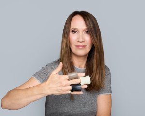 Suszarka SkinVibe SkinVibe Aurea Family X Plasma Mocha Mousse (SV-001MM) + SkinVibe PonyGadget - Guma do włosów, brązowa, XL (SV-006BR) 11