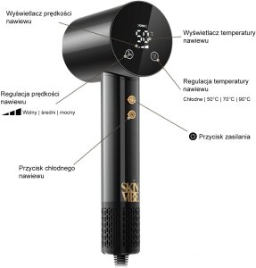 Prostownica SkinVibe SkinVibe Luna MiniWireless (SV-003BK) + SkinVibe Libra AirLoom (SV-002BK) 27