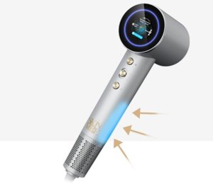 Suszarka SkinVibe SkinVibe Aurea Family X Plasma (SV-001SL) + SkinVibe Astra SteamPlasma Silver 11