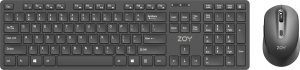 Torba ZOY ZOY ProBag 16" (ZLB16) + Podkładka czarna ZMP30 + Klawiatura + mysz ZKM888 kolor czarny + Podstawka pod laptopa ZLS02 18