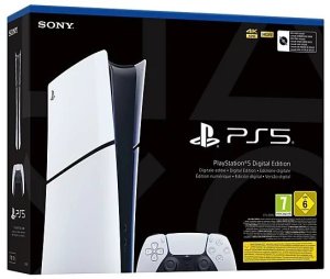 Sony 5 Digital + Kontroler DualSense Czarny 4