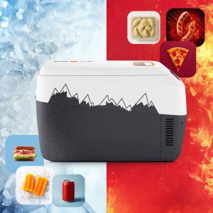 Lodówka turystyczna Peme Go 30 Adventure Orange + pasek na ramię 8