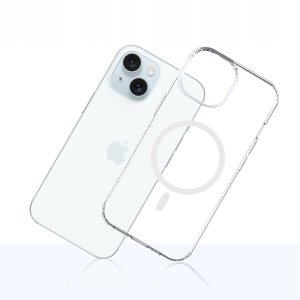 Smartfon Apple iPhone 15 256GB Blue (MTP93) + Etui Armor MagCase 19