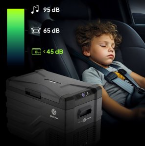 Lodówka turystyczna Peme Quest 40 Dark Sky + kabel usb 9