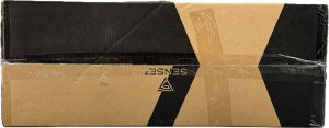 Fotel SENSE7 Prism materiałowy czarno-szary + kabel usb 8