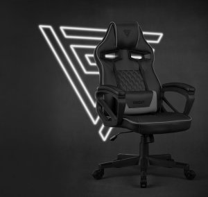 Fotel SENSE7 Knight czarno-szary + kabel usb 16