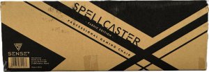 Fotel SENSE7 Spellcaster - materiałowy, czarny + kabel usb 15