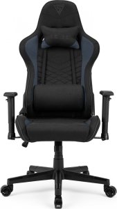 Fotel SENSE7 Spellcaster materiałowy czarno-niebieski + kabel usb 2