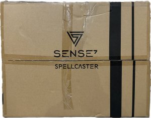 Fotel SENSE7 Spellcaster czarny + kabel usb 12