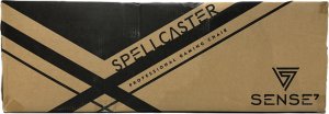 Fotel SENSE7 Spellcaster czarny + kabel usb 10