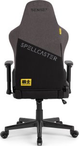 Fotel SENSE7 Spellcaster materiałowy Senshi Edition szary + kabel usb 7