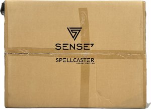 Fotel SENSE7 Spellcaster materiałowy Senshi Edition XL szary + kabel usb 13