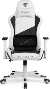 Fotel SENSE7 Spellcaster Senshi Edition biały + kabel usb 2