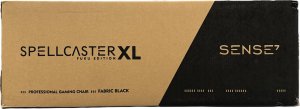 Fotel SENSE7 Spellcaster FUKU XL materiałowy czarny + kabel usb 13
