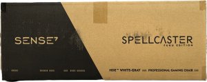 Fotel SENSE7 Spellcaster FUKU PU biało-szary + kabel usb 11