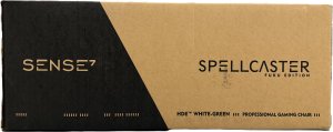 Fotel SENSE7 Spellcaster FUKU PU biało-zielony + kabel usb 11