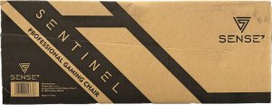 Fotel SENSE7 Sentinel czarny-czerwony + kabel usb 12