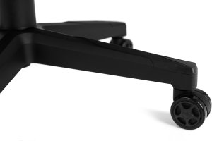 Fotel SENSE7 Sentinel materiałowy czarny + kabel usb 5