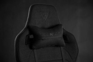 Fotel SENSE7 Sentinel materiałowy czarny + kabel usb 8
